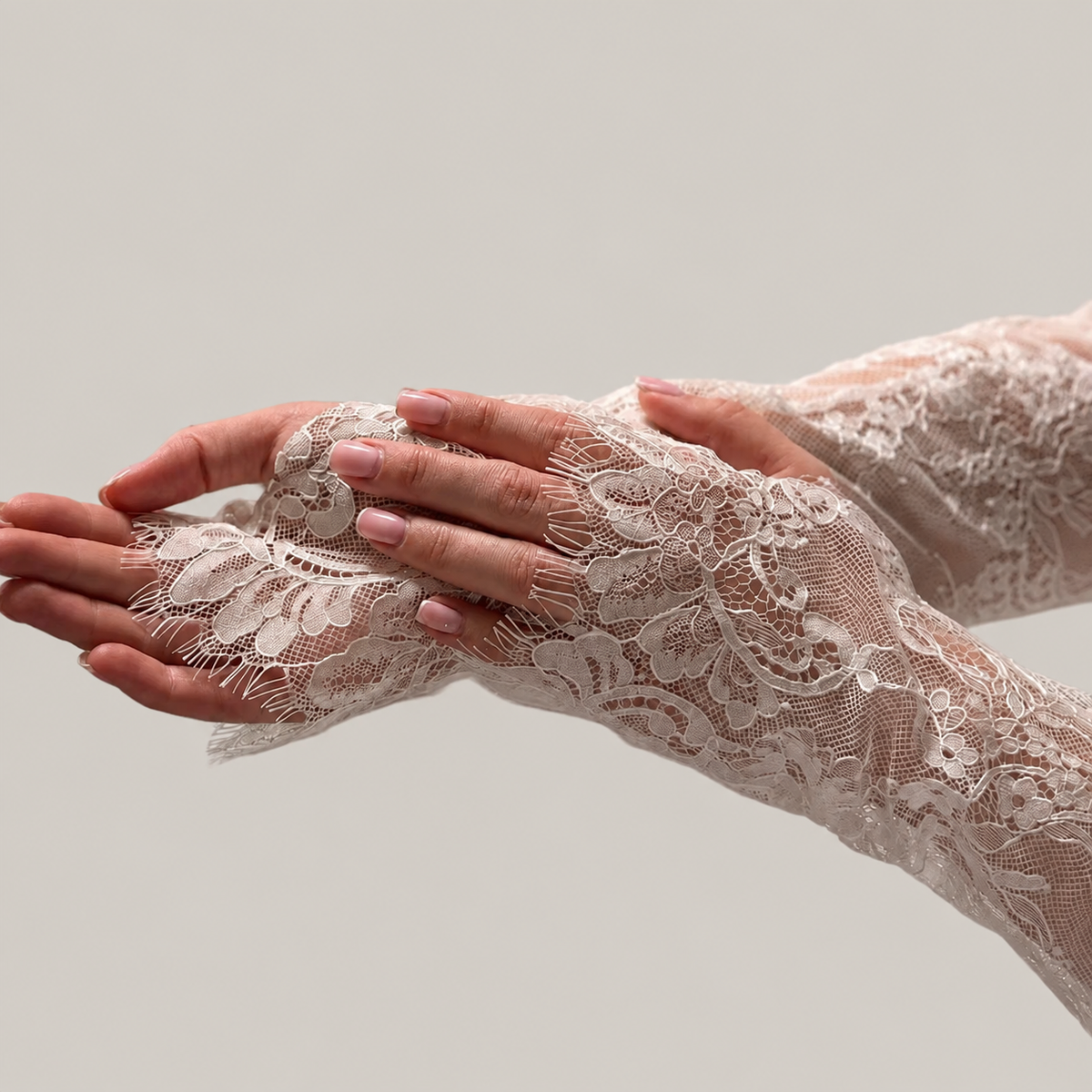 Wedding gloves and sleeves