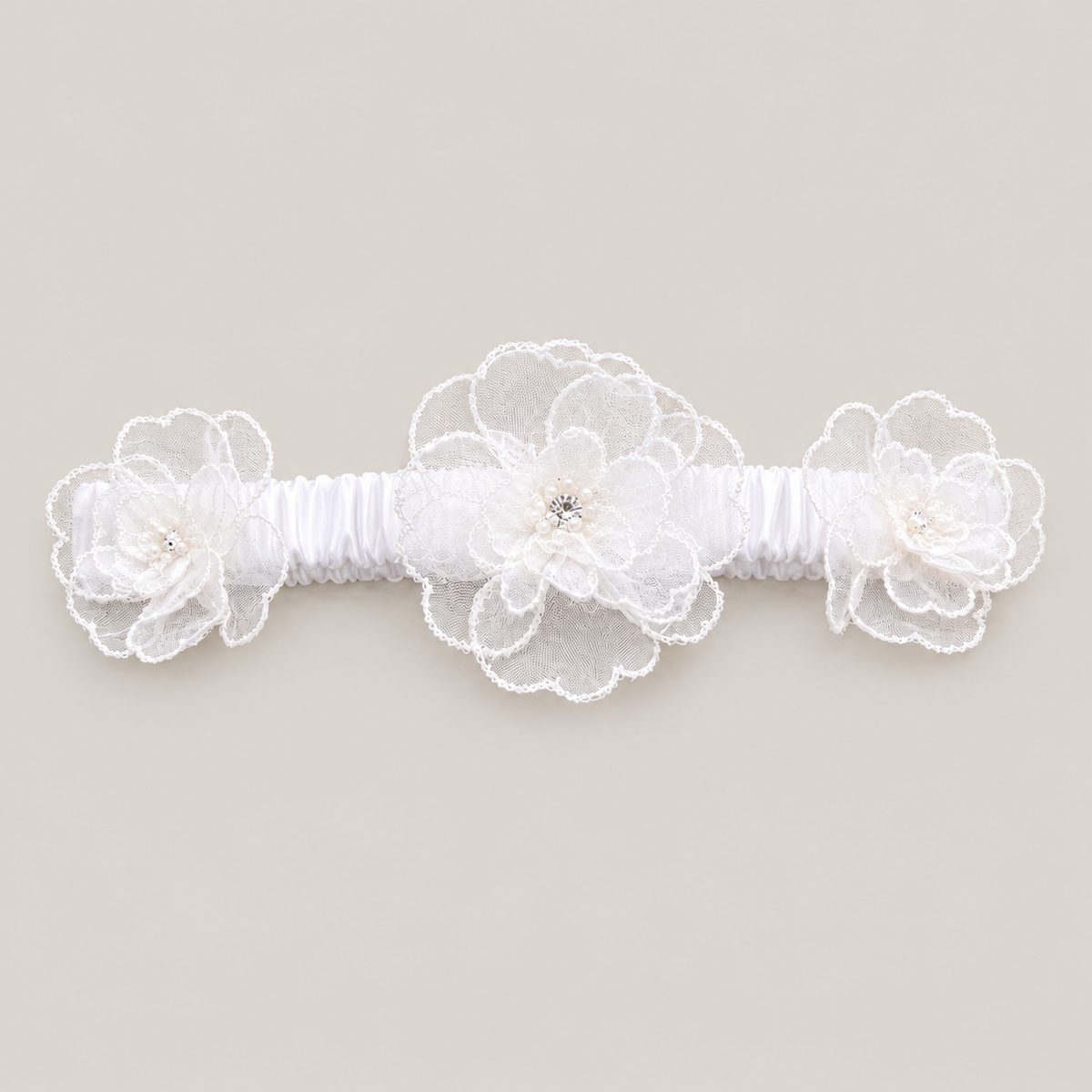 Floral Wedding Garter | Romantic Bridal Keepsake Accessory